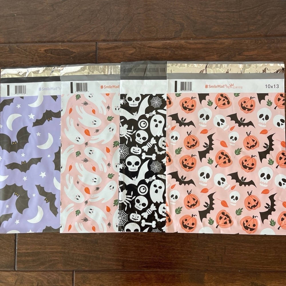 40 Pack - 10x13” Fun Halloween Mix Poly Mailers